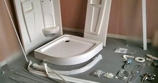 Установка душевой кабины Торжок, цена от 3030 руб.